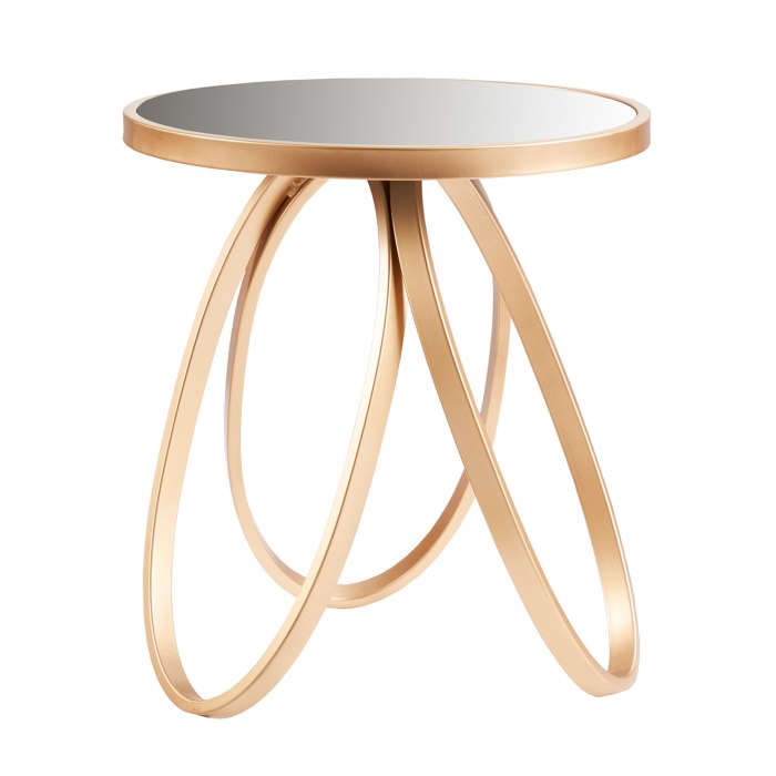 Modern side table decor