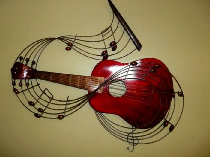 Music wall decor ideas