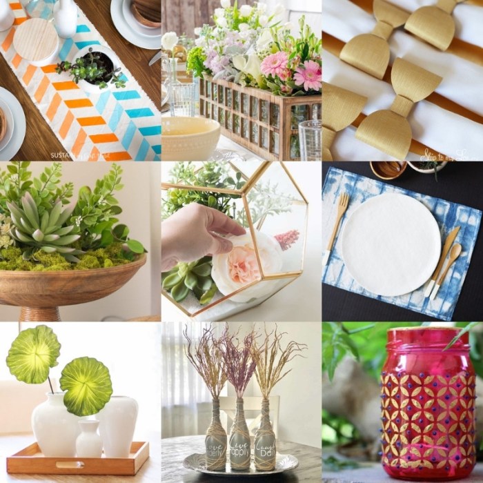 Table decor ideas for home