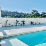 Cabana piscinas travertine jardines sweetyhomee versatile pequeños hoomdecoration casas