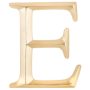 Gold letter a wall decor