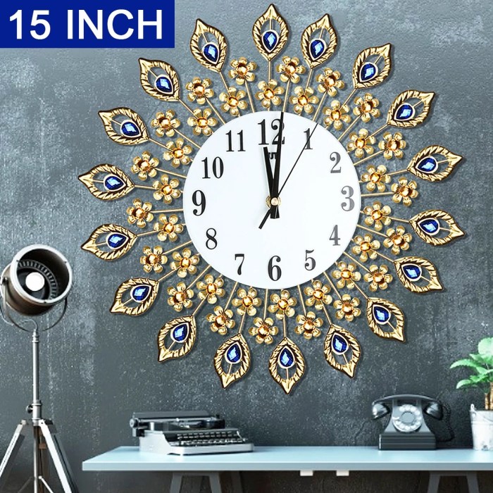 Big wall clock decor