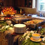 Buffet hawaiian ideas luau party table food decorating hawaii decorations theme decor tiki decoration fiesta aloha tropical tables graduation tablescape