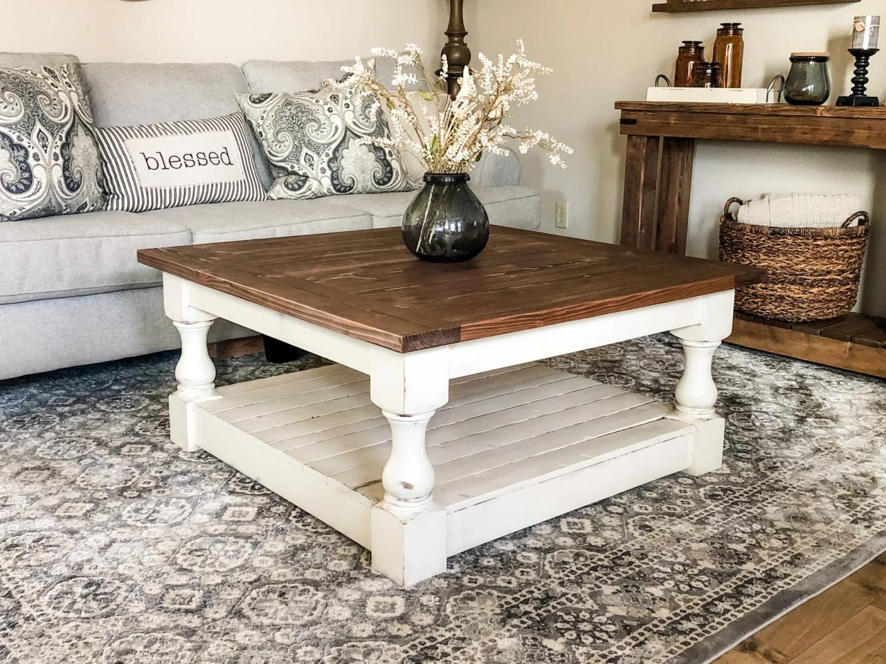 Coffee table farmhouse decor