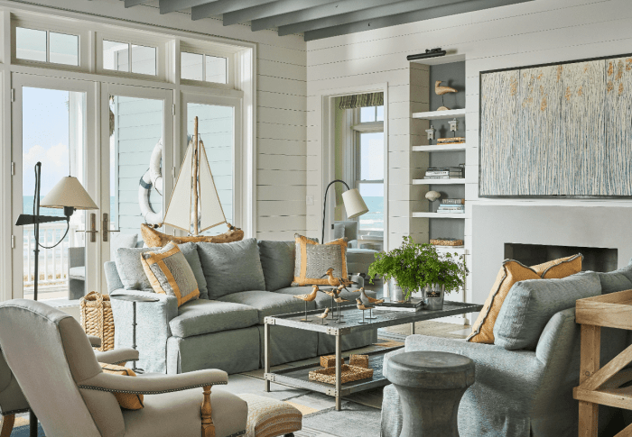 Coastal farmhouse wall decor