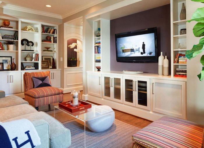 Wall mounted tv decor ideas