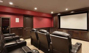 Theater room wall decor