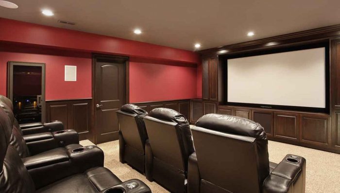 Theater room wall decor