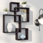 Large wall shelves decor