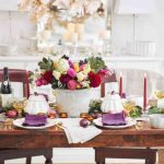 Dining table decor for fall