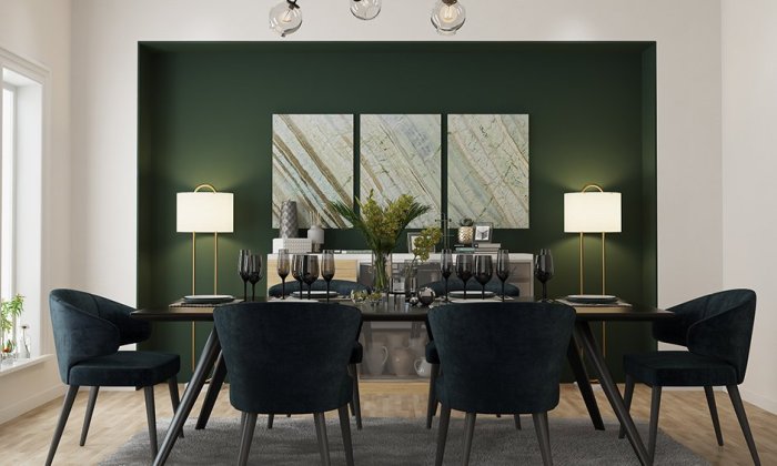 Dining area wall decor