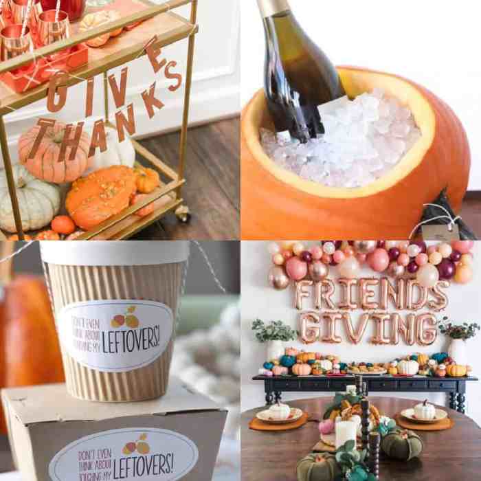 Friendsgiving table decor ideas