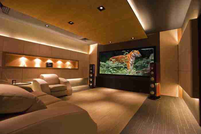 Theater room wall decor