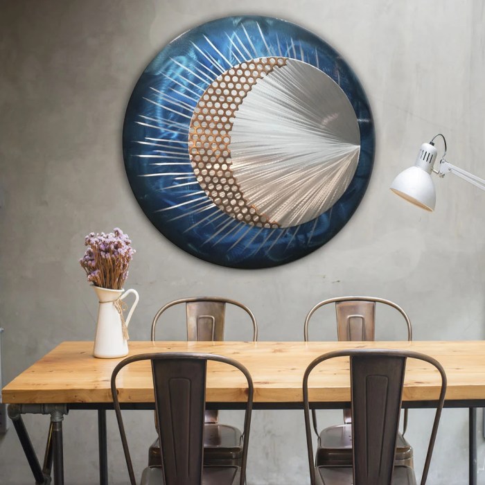 Large circle wall decor