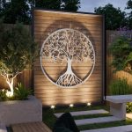 Inexpensive outdoor wall decor