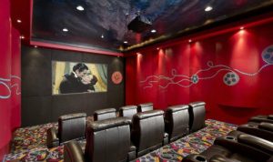 Movie room wall decor