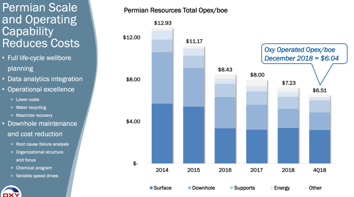 Occidental oxy petroleum earnings believe