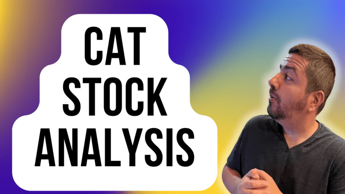 Caterpillar inc stock price